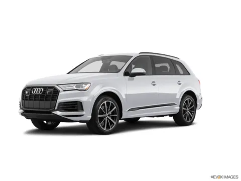 White 2021 Audi Q7 55 Premium Plus for sale in Gurnee, IL