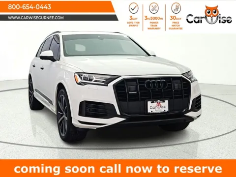 White 2021 Audi Q7 55 Premium Plus for sale in Gurnee, IL