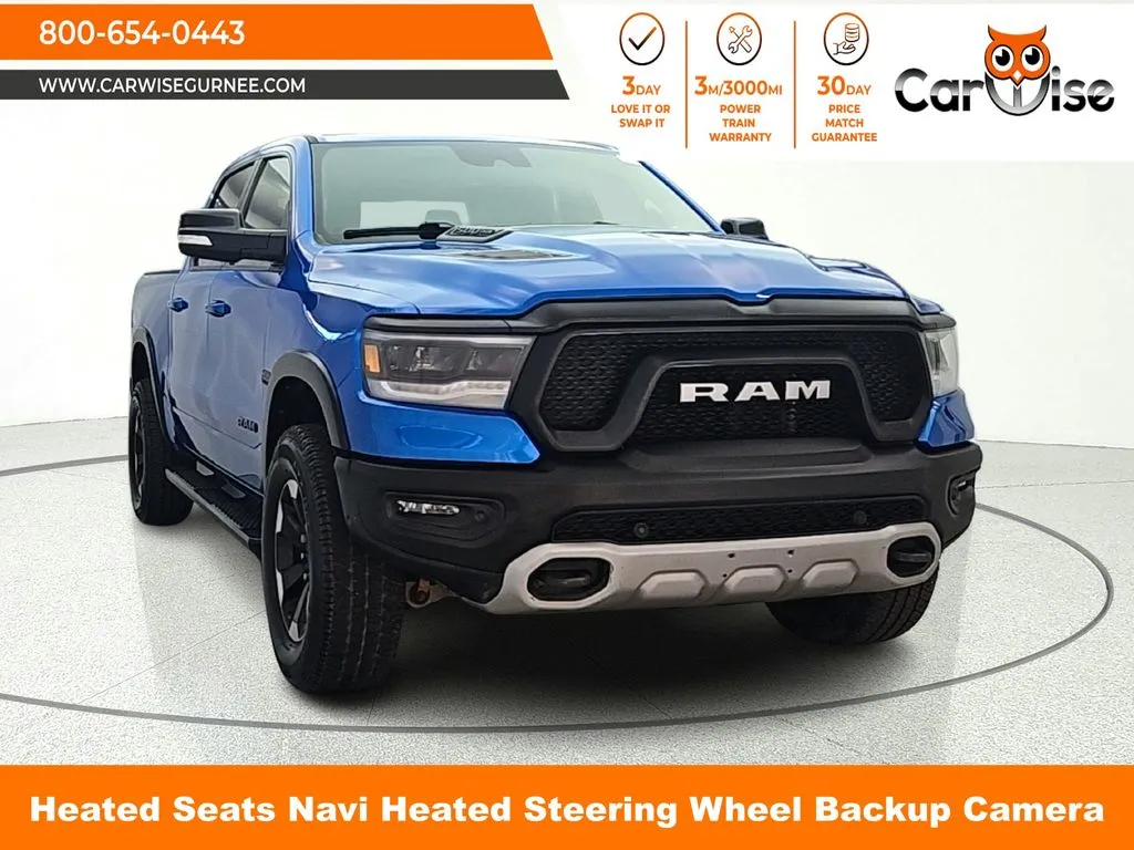 Blue 2022 Ram 1500 Rebel for sale in Gurnee, IL