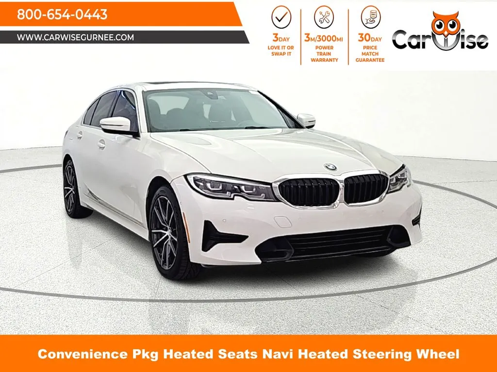White 2021 BMW 3 Series 330i xDrive for sale in Gurnee, IL