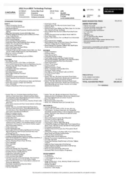 Another view of 2022 Acura MDX Technology for sale in Gurnee, IL at CarWise Gurnee