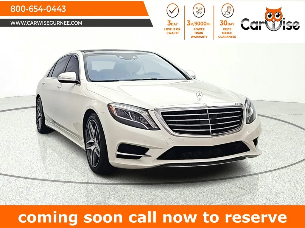 2015 Mercedes-Benz S-Class S550