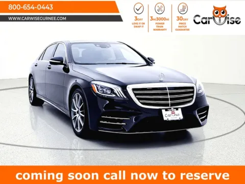 Black 2018 Mercedes-Benz S-Class S 450 for sale in Gurnee, IL
