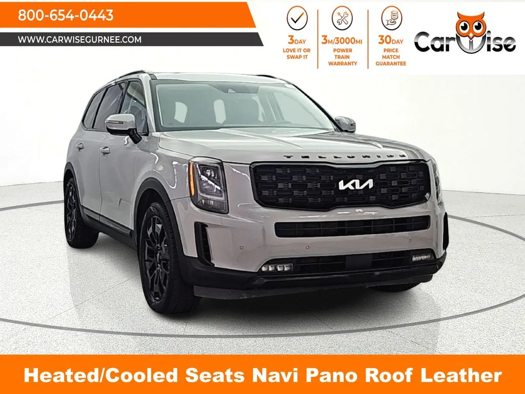 Blue 2022 Kia Telluride SX for sale in Gurnee, IL