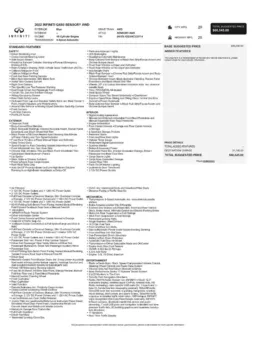 Another view of 2022 INFINITI QX60 Sensory for sale in Gurnee, IL at CarWise Gurnee