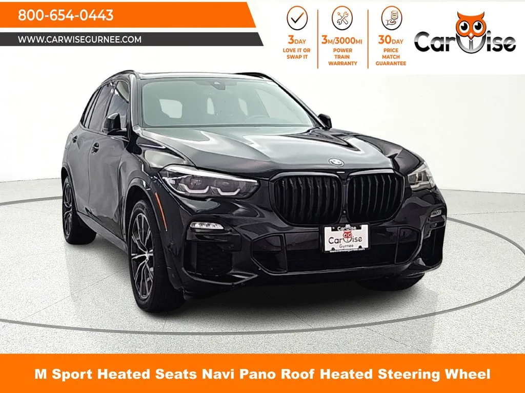 Black 2021 BMW X5 xDrive40i for sale in Gurnee, IL