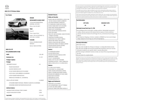 Another view of 2023 Mazda CX-5 2.5 S Preferred Package for sale in Gurnee, IL at CarWise Gurnee