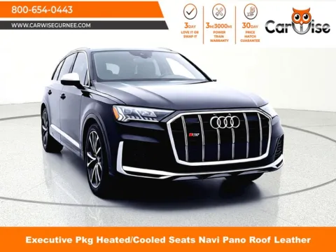 Black 2021 Audi SQ7 Premium Plus for sale in Gurnee, IL