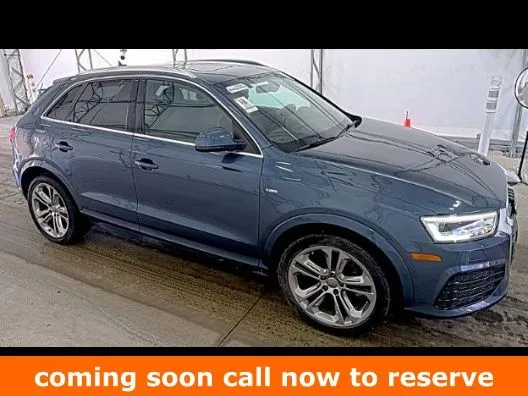 Black 2018 Audi Q3 2.0T Premium for sale in Gurnee, IL