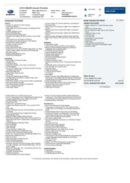 Another view of 2019 Subaru Ascent Premium for sale in Gurnee, IL at CarWise Gurnee