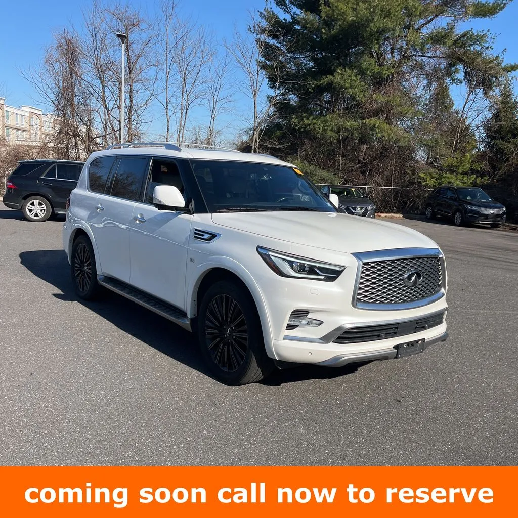 White 2019 INFINITI QX80 Limited for sale in Gurnee, IL