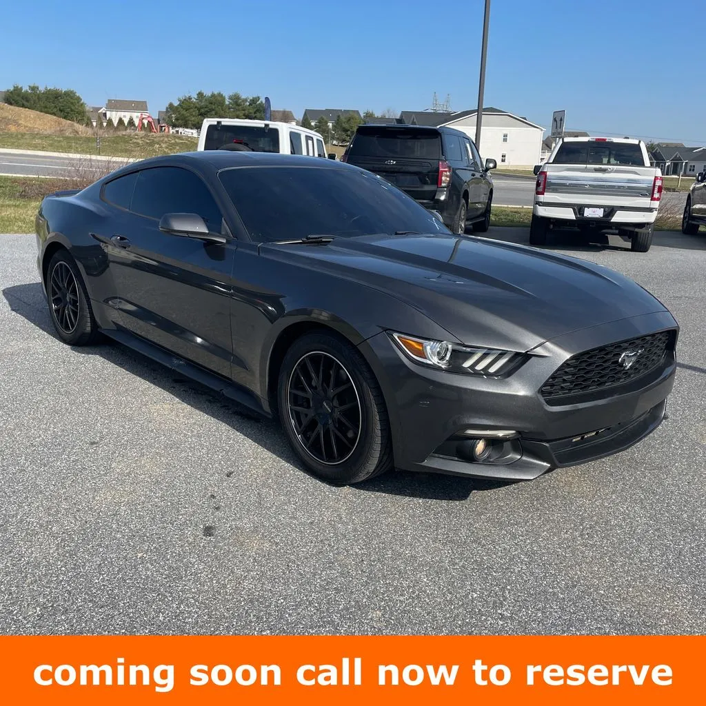 Gray 2017 Ford Mustang EcoBoost Premium for sale in Gurnee, IL