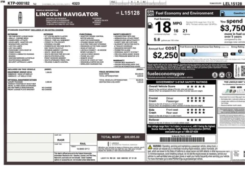 Another view of 2020 Lincoln Navigator Reserve for sale in Gurnee, IL at CarWise Gurnee