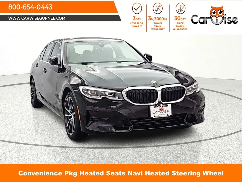 Black 2019 BMW 3 Series 330i xDrive for sale in Gurnee, IL
