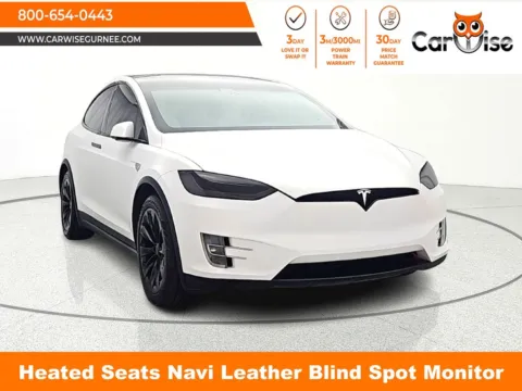 Blue 2017 Tesla Model X 75D for sale in Gurnee, IL