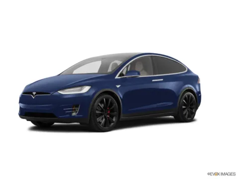 Blue 2017 Tesla Model X 75D for sale in Gurnee, IL