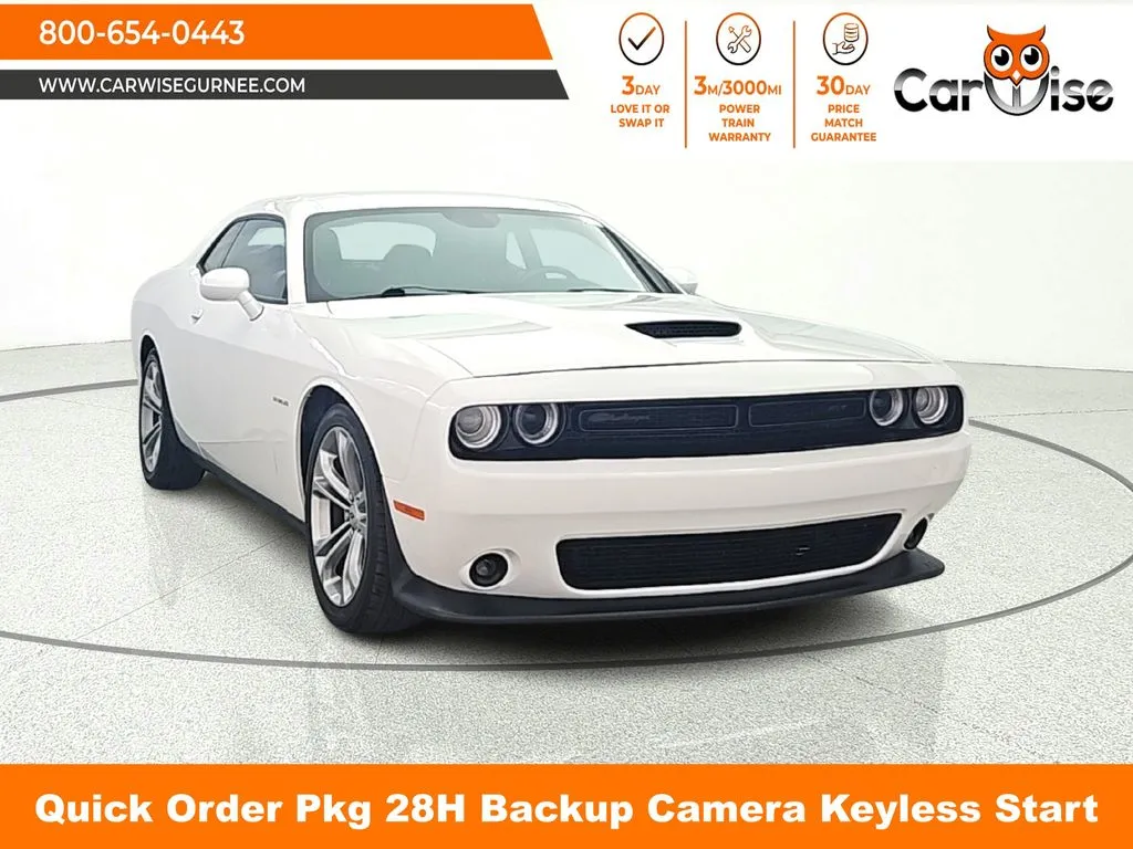 White 2022 Dodge Challenger R/T for sale in Gurnee, IL