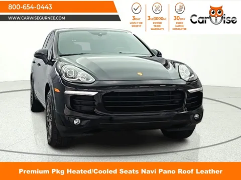 Black 2017 Porsche Cayenne Platinum Edition for sale in Gurnee, IL