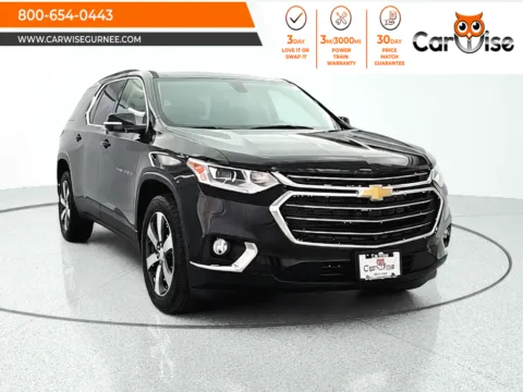 Black 2020 Chevrolet Traverse 3LT for sale in Gurnee, IL