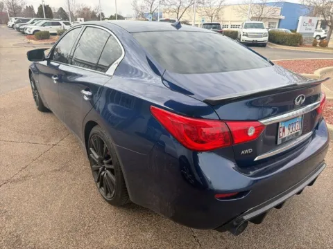 Photos of 2016 INFINITI Q50 Red Sport 400 for sale in Gurnee, IL at CarWise Gurnee