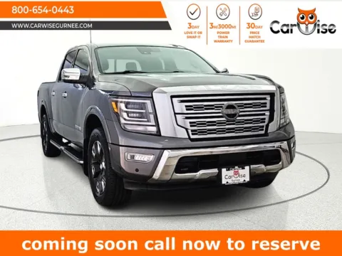 Gray 2021 Nissan Titan Platinum Reserve for sale in Gurnee, IL