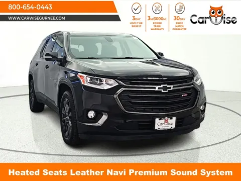 Black 2019 Chevrolet Traverse RS for sale in Gurnee, IL