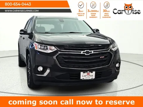 Black 2019 Chevrolet Traverse RS for sale in Gurnee, IL