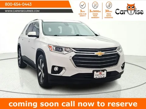 White 2018 Chevrolet Traverse 3LT for sale in Gurnee, IL