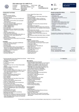 Another view of 2024 Volkswagen ID.4 Pro S for sale in Gurnee, IL at CarWise Gurnee