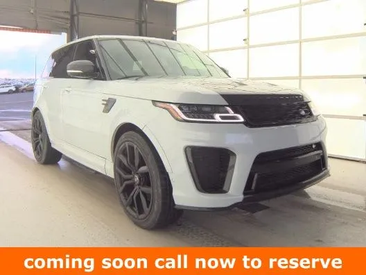 Blue 2019 Land Rover Range Rover Sport SVR for sale in Gurnee, IL