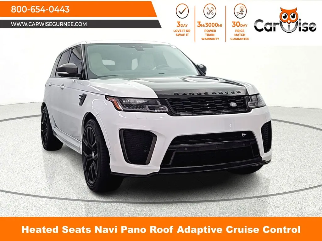 Blue 2019 Land Rover Range Rover Sport SVR for sale in Gurnee, IL