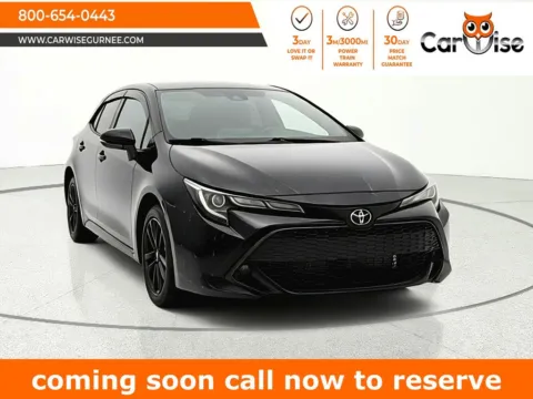Black 2019 Toyota Corolla Hatchback SE for sale in Gurnee, IL