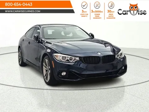 Blue 2016 BMW 4 Series 428i xDrive Gran Coupe for sale in Gurnee, IL
