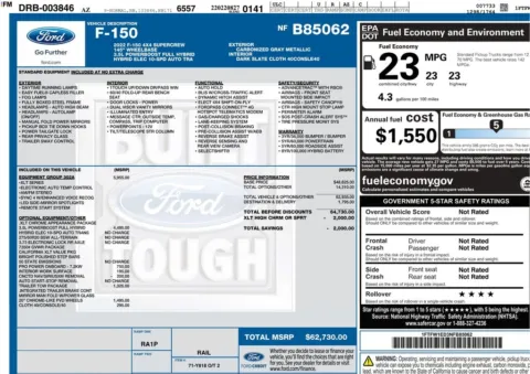 Another view of 2022 Ford F-150 XLT for sale in Gurnee, IL at CarWise Gurnee