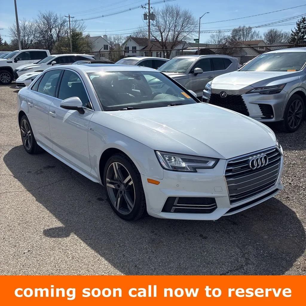White 2018 Audi A4 2.0T Premium Plus for sale in Gurnee, IL