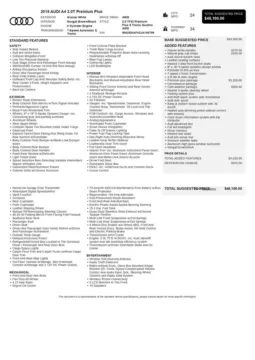 Another view of 2018 Audi A4 2.0T Premium Plus for sale in Gurnee, IL at CarWise Gurnee