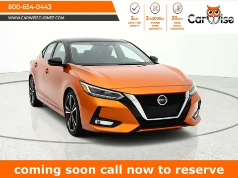 Orange 2021 Nissan Sentra SR for sale in Gurnee, IL