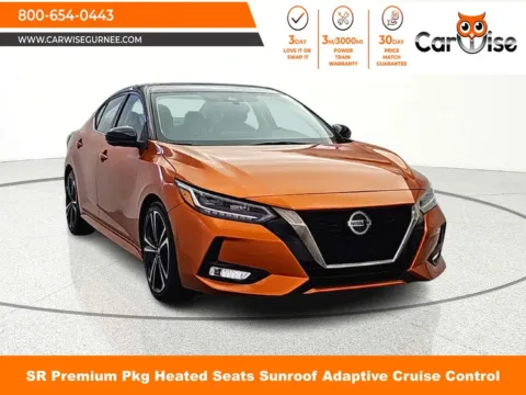 Orange 2021 Nissan Sentra SR for sale in Gurnee, IL