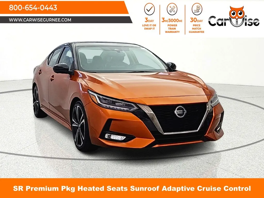 Black 2021 Nissan Sentra SR for sale in Gurnee, IL