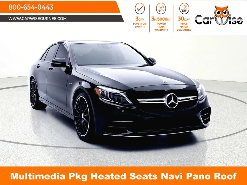 Black 2019 Mercedes-Benz C-Class C 43 AMG for sale in Gurnee, IL