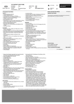 Another view of 2019 INFINITI QX60 PURE for sale in Gurnee, IL at CarWise Gurnee