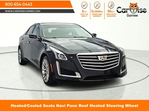 Black 2017 Cadillac CTS 3.6L Luxury for sale in Gurnee, IL
