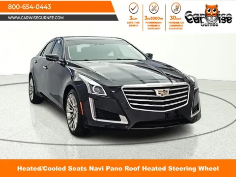 Black 2017 Cadillac CTS 3.6L Luxury for sale in Gurnee, IL