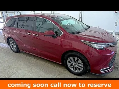 Red 2023 Toyota Sienna XLE for sale in Gurnee, IL
