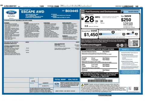 Another view of 2020 Ford Escape SEL for sale in Gurnee, IL at CarWise Gurnee