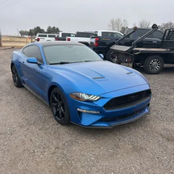 Blue 2020 Ford Mustang EcoBoost for sale in Gurnee, IL