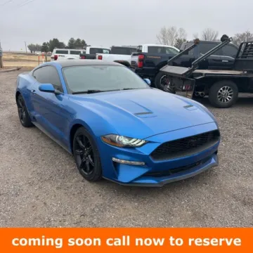 Blue 2020 Ford Mustang EcoBoost for sale in Gurnee, IL