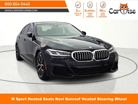 Black 2021 BMW 5 Series 530i xDrive for sale in Gurnee, IL