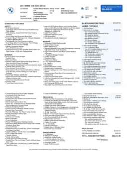 Another view of 2021 BMW 5 Series 530i xDrive for sale in Gurnee, IL at CarWise Gurnee