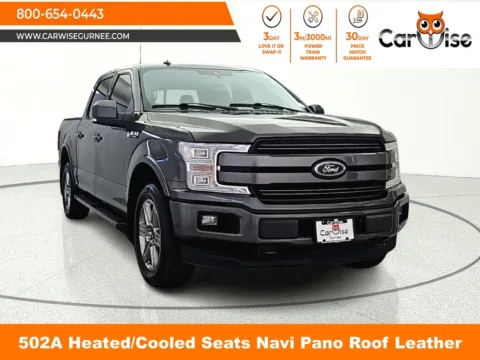 Gray 2018 Ford F-150 Lariat for sale in Gurnee, IL